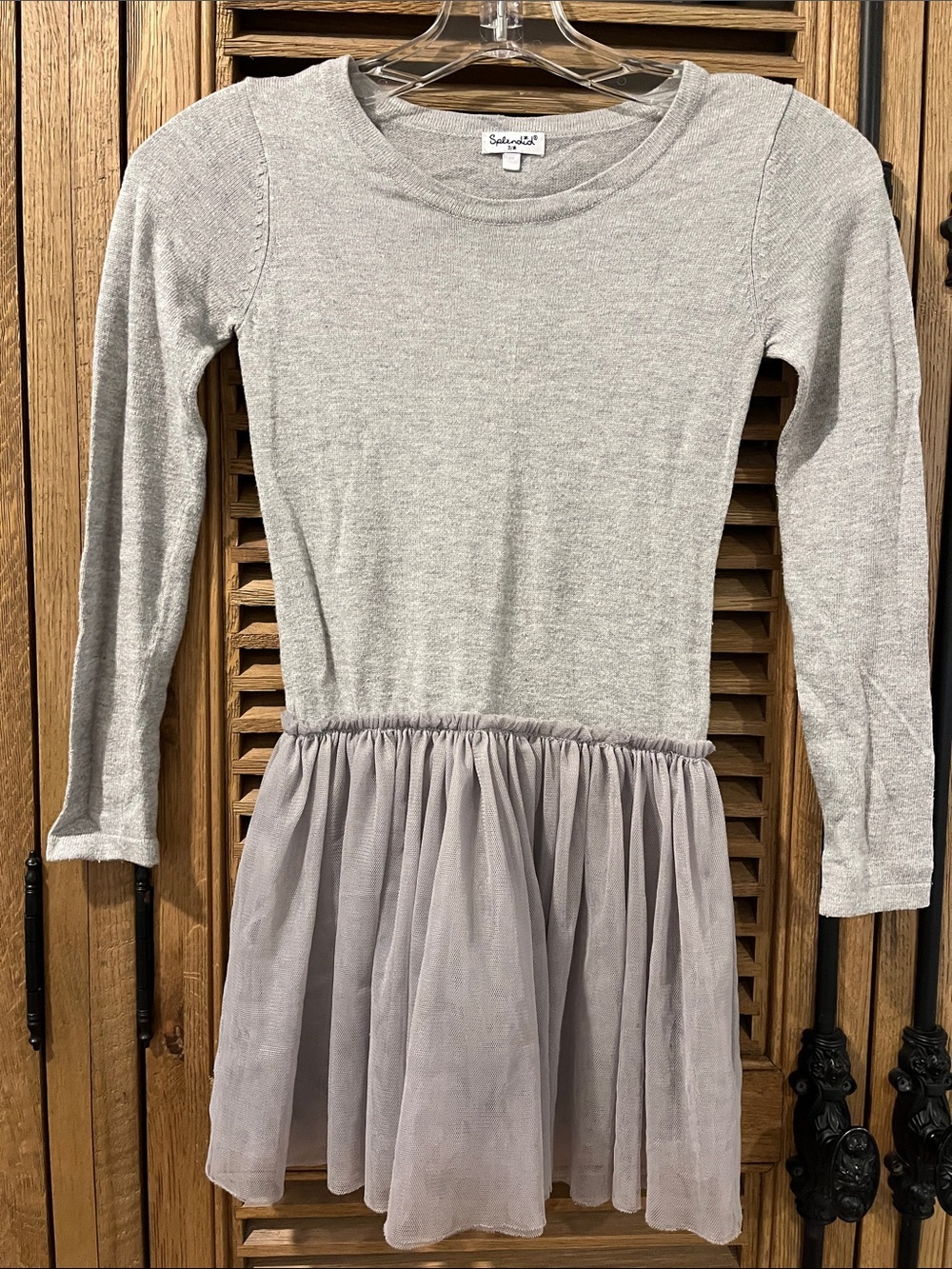Mixed media dress